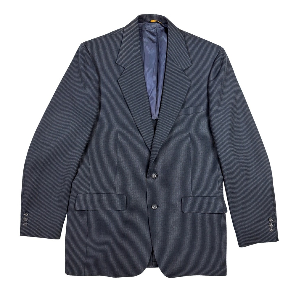 Palm Beach‎ Mens Pinstripe Suit Vest Blazer Set S/M